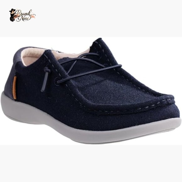 Memory Foam Mules with Nylon Upper and Wool Lining